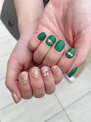 ショート カラー ネイル naildesign BESTのネイルデザイン