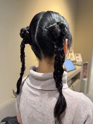 ヘアアレンジ wool TOKYO ありさのヘアスタイル