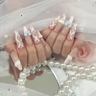ネイル Sora  Nail 長さ出し専門店のネイルデザイン