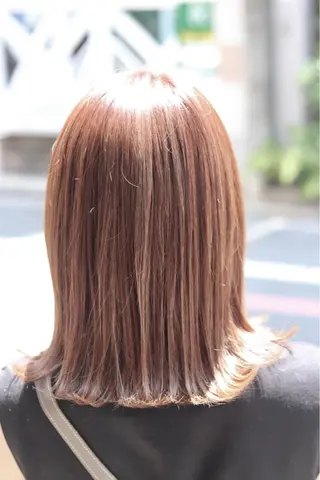 ミディアム カラー ヘアアレンジ 川内 政人のヘアスタイル