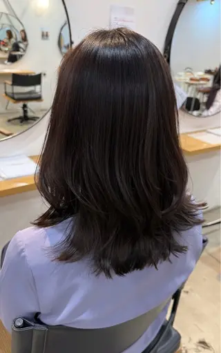 ミディアム Lolonois梅田 /Okazaki:)のヘアスタイル