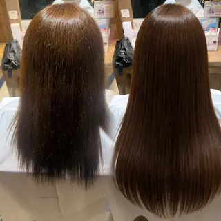 ロング エクステ×髪質改善× 𝑺𝑬𝑵𝑹𝑰のヘアスタイル