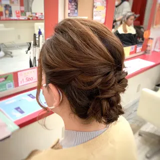 ミディアム 櫻井 なんなのヘアスタイル