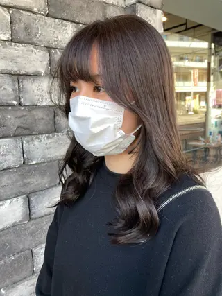 セミロング カラー ✂️似合わせの魔術師 石田一樹✂️のヘアスタイル
