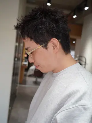 パーマ メンズ 縮毛矯正モデル募集中 SORAのヘアスタイル
