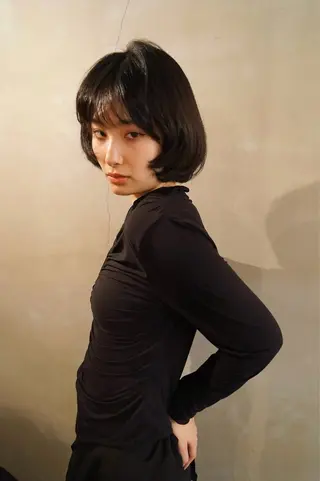 ショート カラー 林　蓮/レイヤー /透明感カラーのヘアスタイル
