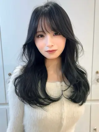 ロング 🌈Hiroki🌈 韓国ヘア🇰🇷のヘアスタイル