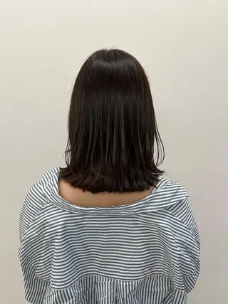 ミディアム ヘアアレンジ 韓国好き🇰🇷 美容師MIKUのヘアスタイル