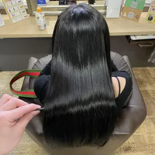 ロング カラー 西中島エリアNo.1 髪質改善ラビマーニのヘアスタイル