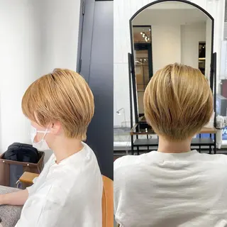 ショート カラー ショート/酸スト/ 髪質改善/小林のヘアスタイル
