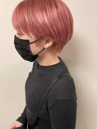 ショート カラー パーマ ヘアアレンジ メンズ キッズ テラ mimi.のマツエク・マツパデザイン