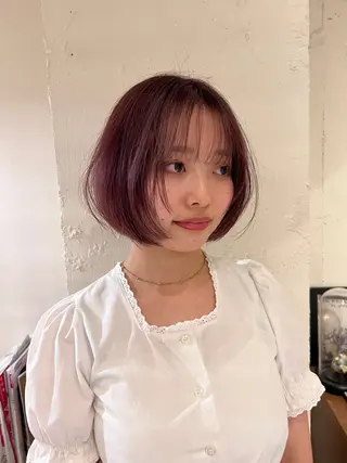 ショート カラー ナチュラルカラー/ 韓国レイヤー/ヒロトのヘアスタイル