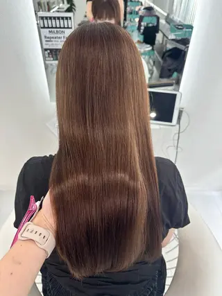 ロング Tsgumi /京都/ハイトーンのヘアスタイル