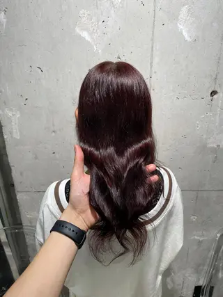 セミロング カラー ベージュカラー💖 やすひろのヘアスタイル