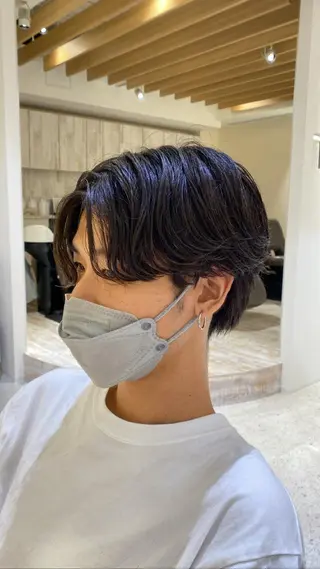 パーマ メンズ soil ミヤタケのヘアスタイル