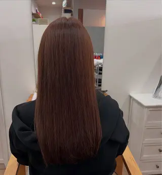 ロング 高橋 優実のヘアスタイル