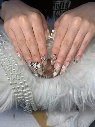 ネイル 銀河_ Chan nailsのネイルデザイン