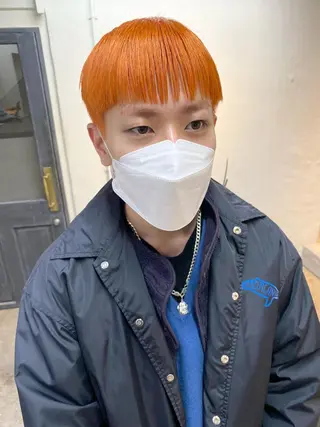 ショート カラー パーマ ヘアアレンジ メンズ キッズ ネイル マツエク・マツパ アイブロウ 🧼柴田 健太郎🧼のヘアスタイル