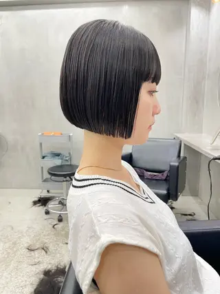 ショート 👑ボブはお任せ ミヤノ👑のヘアスタイル
