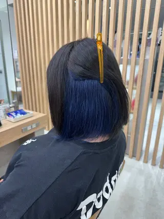 ミディアム カラー けー すけのヘアスタイル