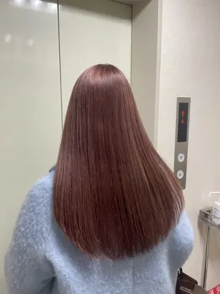 ロング カミヤマ リョウマのヘアスタイル