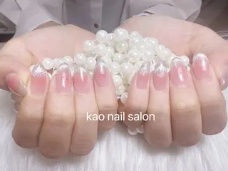 ネイル kao nail マグネット/長さだしのネイルデザイン