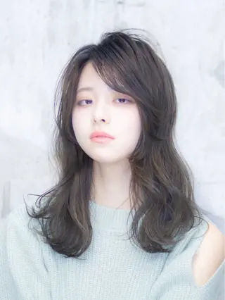 セミロング カラー 高濃度水素/髪質改善 /柳原大輝のヘアスタイル