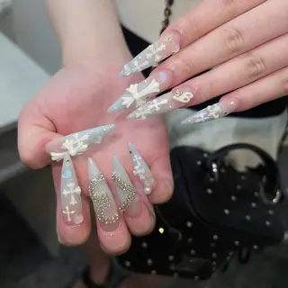 ネイル Sora nail 長さ出し専門店のネイルデザイン