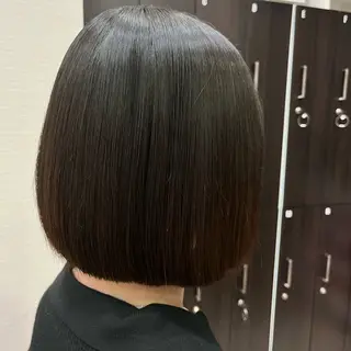 ショート 🐾 脱白髪染め 篠崎🐾のヘアスタイル