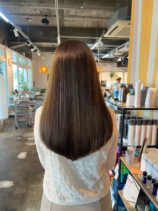 ロング カラー くまざき なな /パーマモデル募集中のヘアスタイル
