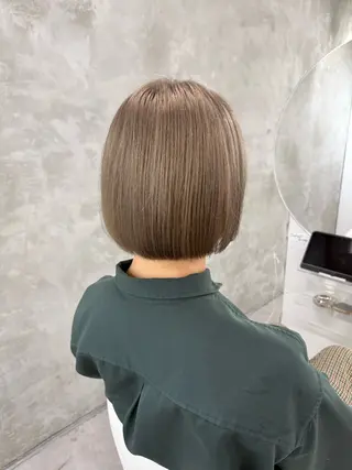 ショート カラー yuuna ✮ door whiteのヘアスタイル