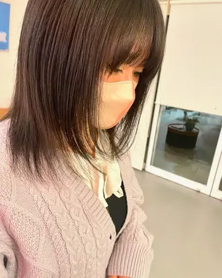 ミディアム 千葉 未羽🩶のヘアスタイル
