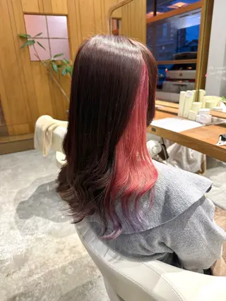 ロング カラー WATANABE MISAKIのヘアスタイル