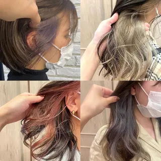 ミディアム ココロ☀️ CLUTCH天王寺店のヘアスタイル