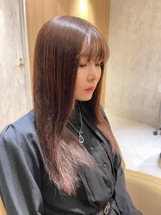 セミロング 🫧美髪縮毛矯正 🫧SEKIのヘアスタイル