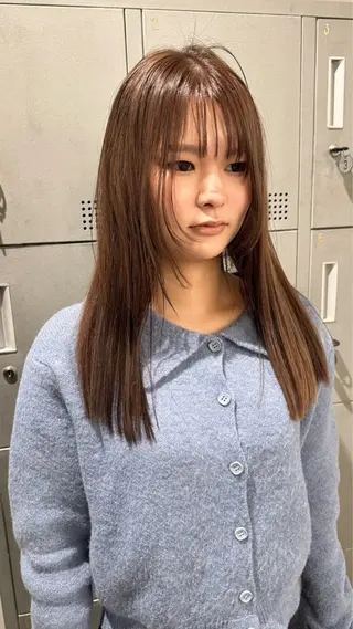 セミロング 【天満1艶髪】潤艶/ 髪質改善🌹釣本竜哉のヘアスタイル