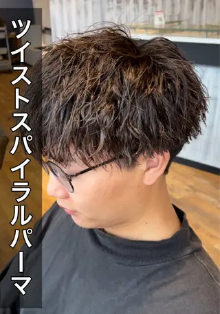 パーマ メンズ 🌟パーマリスト 鈴木雄大🌟のヘアスタイル