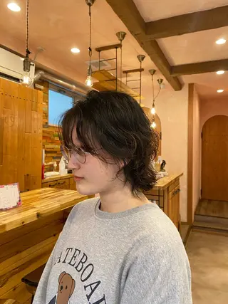 ミディアム MORISHITA HARUKAのヘアスタイル