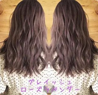 セミロング テトネ タカシのヘアスタイル