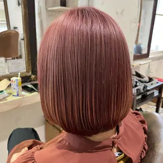ショート カラー 北川 智海のヘアスタイル