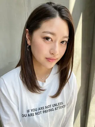 ミディアム 七尾 彰観のヘアスタイル