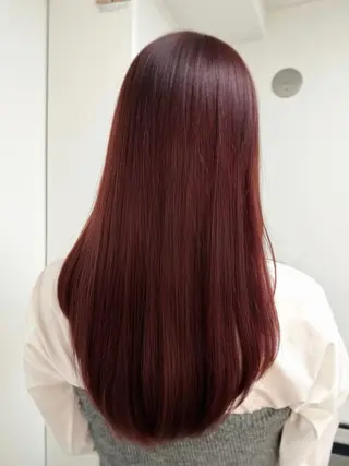 ロング なつき🎀韓国ヘア /透明感カラーのヘアスタイル