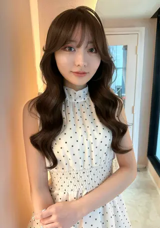 ロング カラー レイヤーカット🫧 🎀Tomoka🎀のヘアスタイル