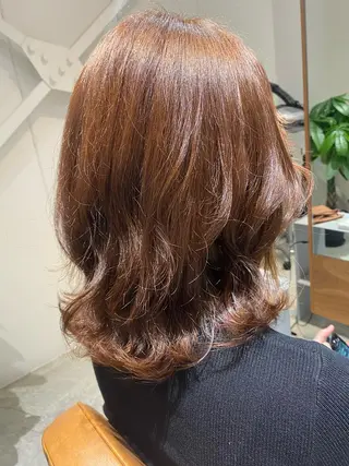ショート カラー 似合わせレイヤー 阿波座/ふじむらのヘアスタイル