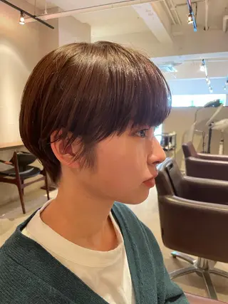 ショート minatsu 東京の技術を京都でのヘアスタイル