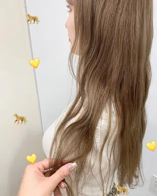 ロング カラー 新宿駅近♡個室 ♡関口三都季🌜のヘアスタイル