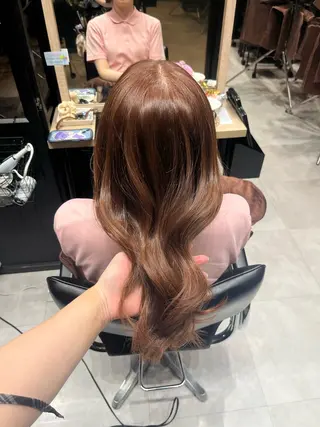 セミロング カラー 🎀愛されモテ カラー🎀/moeのヘアスタイル