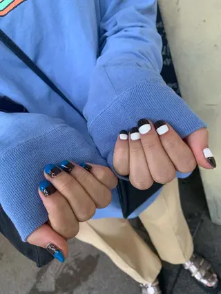 ネイル なぽ ❤︎長さだし / 韓国nailのネイルデザイン