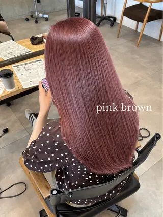 ロング カラー LUVISM 長岡店/三田のヘアスタイル