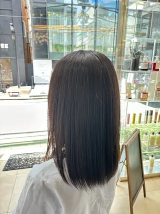 セミロング 髪質改善/表参道 /みやもと りょうまのヘアスタイル